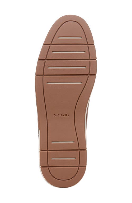 Dr. Scholl's Feel Driven Plantar Fasciitis Leather Oxford In Brown