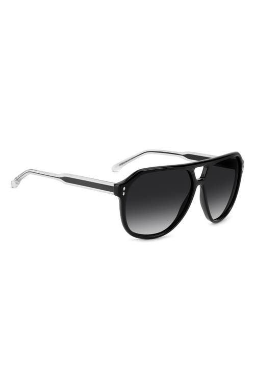 ISABEL MARANT ISABEL MARANT 60MM GRADIENT PILOT SUNGLASSES