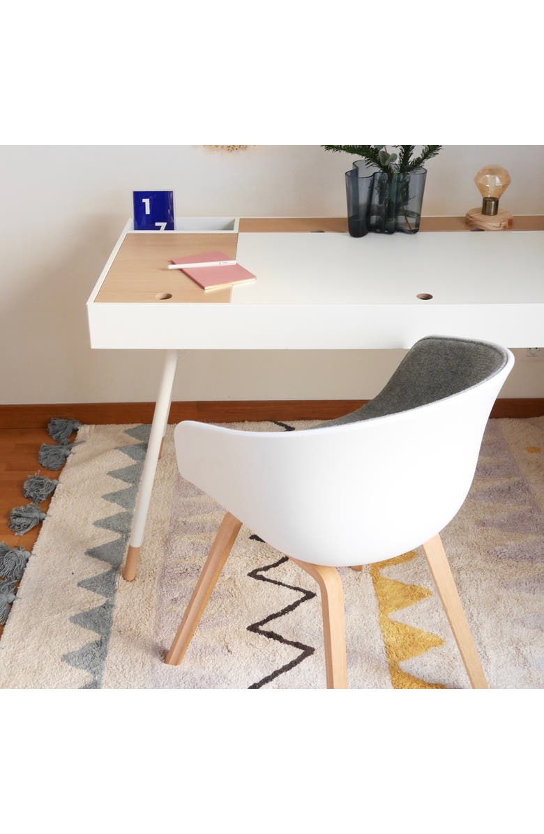 Lorena Canals Washable Rug Azteca, Alternate, color, Natural