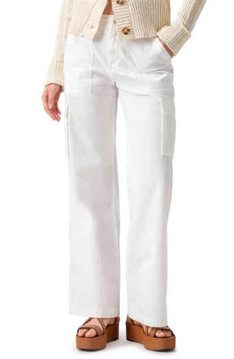 Sanctuary Reissue High Waist Straight Leg Cargo Pants