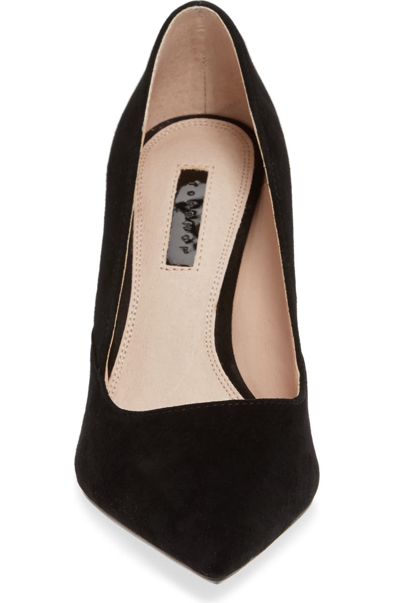 Topshop Gigi Skinny Heel Pump, Alternate, color,