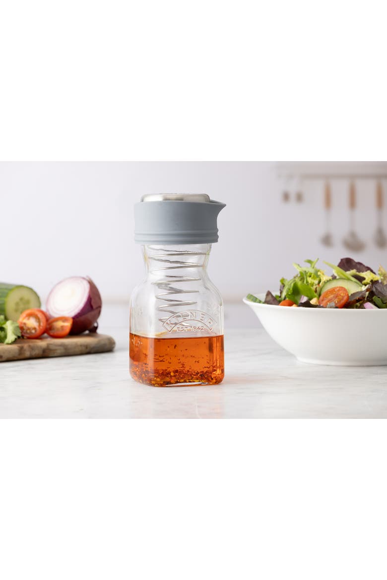 Salad Dressing Maker, Alternate, color, Clear