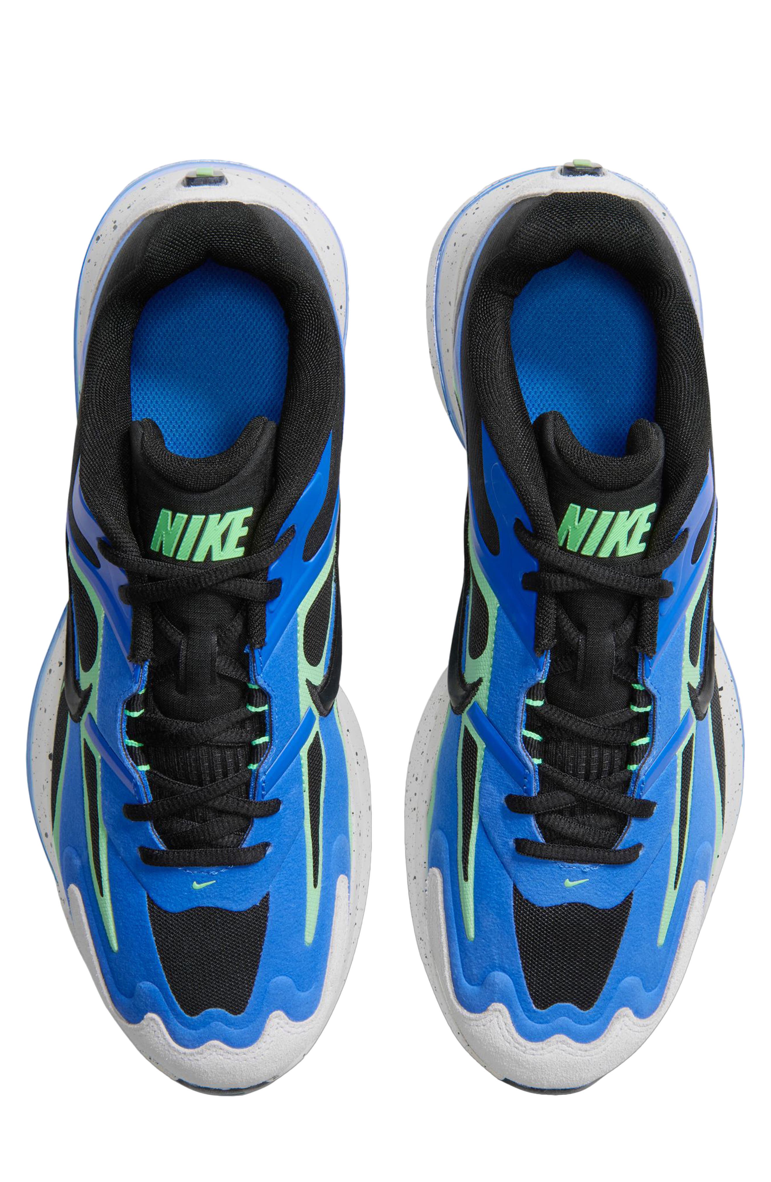 Air Max GNR8TN Running Shoe, Alternate, color, BLACK/ BLUE/ ILLUSION GREEN