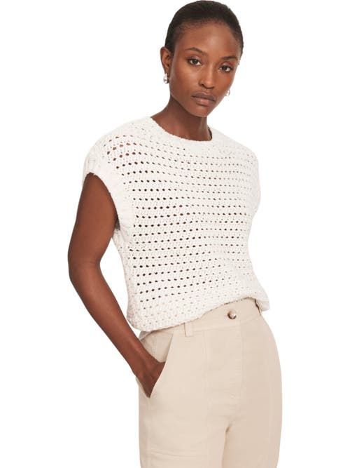 MINT VELVET MINT VELVET SEQUIN COTTON TOP