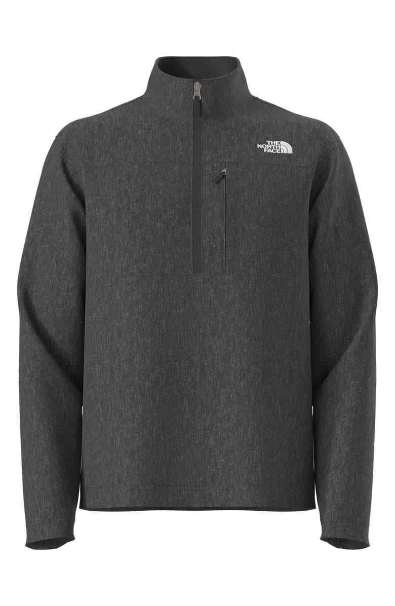 The North Face Gordon Lyons Half Zip Fleece Pullover, Alternate, color, Tnf Black Heather