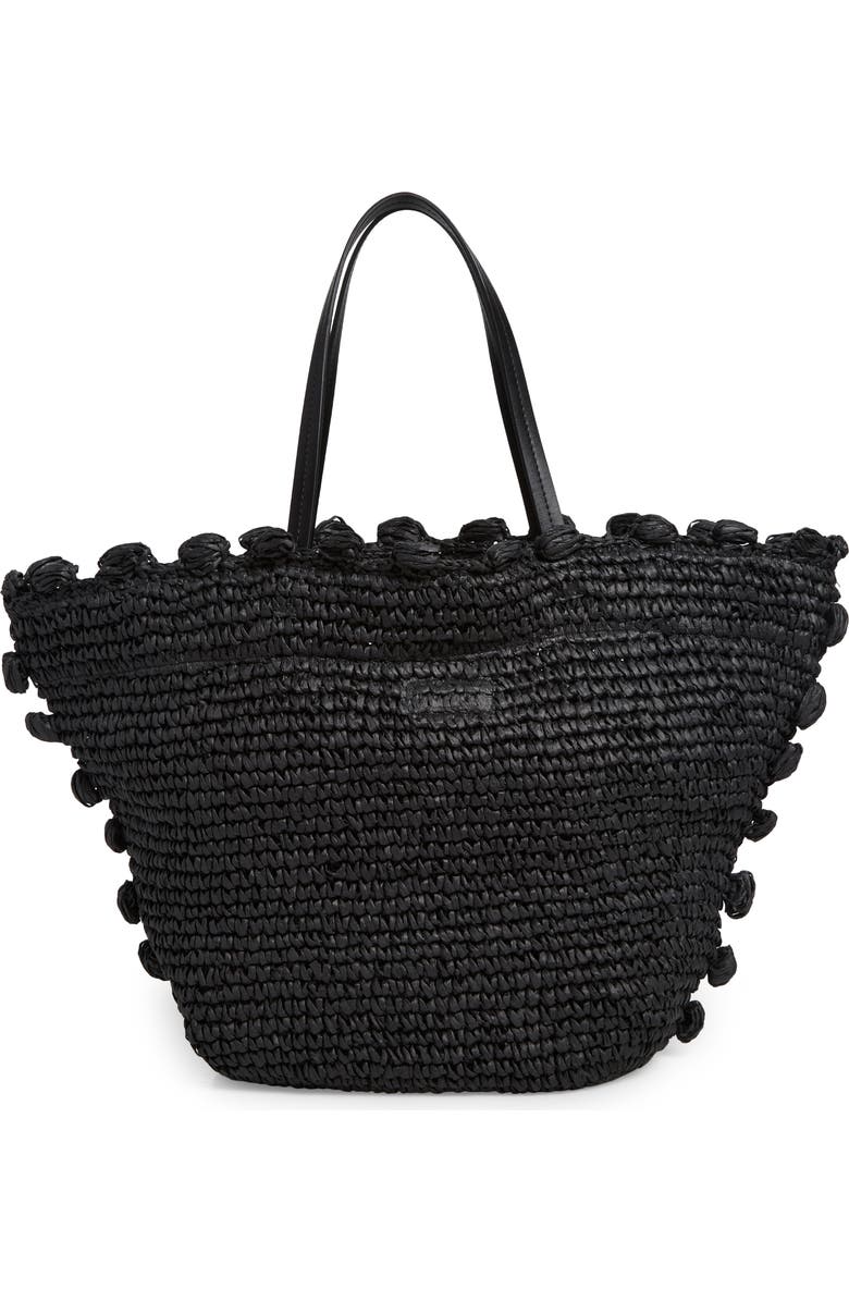 BTB Los Angeles Leah Straw Tote, Alternate, color,
