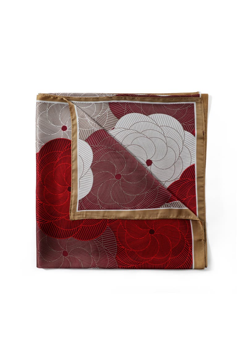 The Rosalie Scarf, Alternate, color, Red