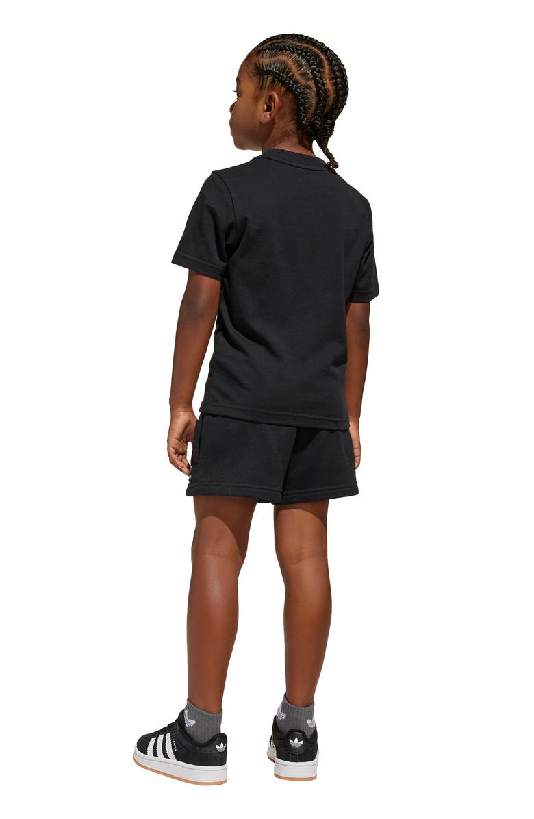 adidas Originals Kids' Trefoil T-Shirt & Shorts Set, Alternate, color,