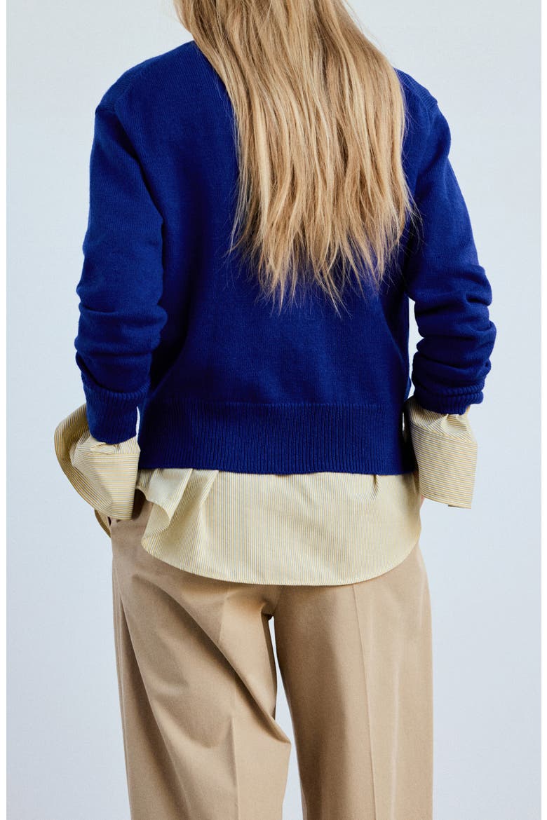 Limoni V-Neck Sweater, Alternate, color, VIBRANT BLUE