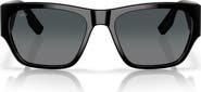Costa Del Mar Suenos 57mm Polarized Rectangular Sunglasses
