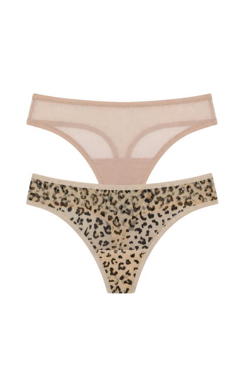 Spellbound Mesh Thong 2-Pack