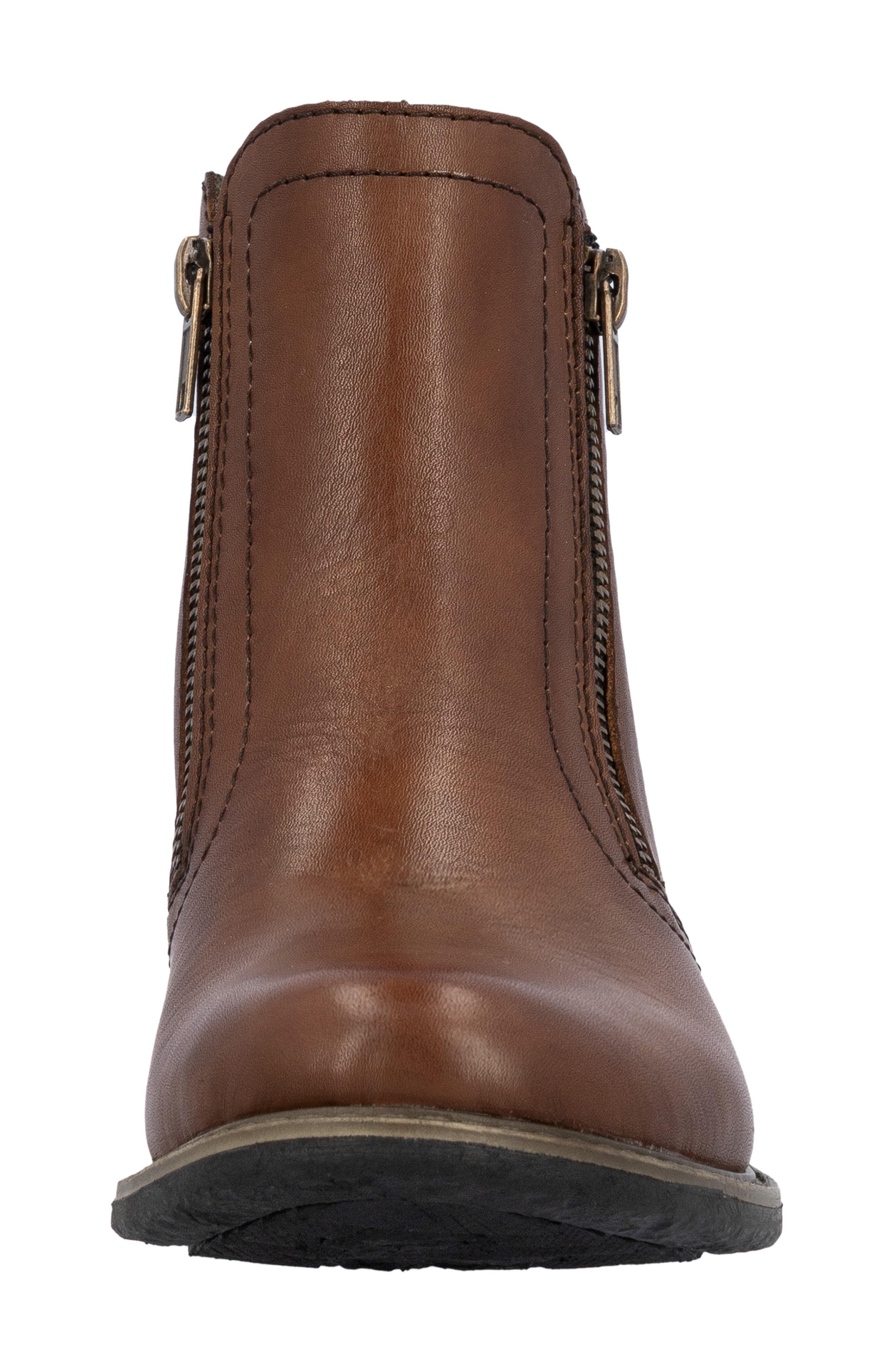 Ornella 50 Bootie, Alternate, color, CHESTNUT/ CHESTNUT