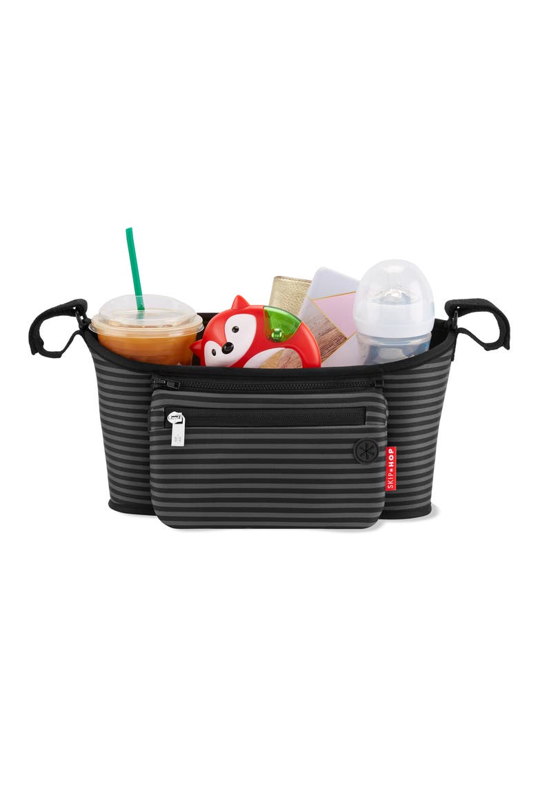 Grab & Go Stroller Organizer, Alternate, color, BLACK