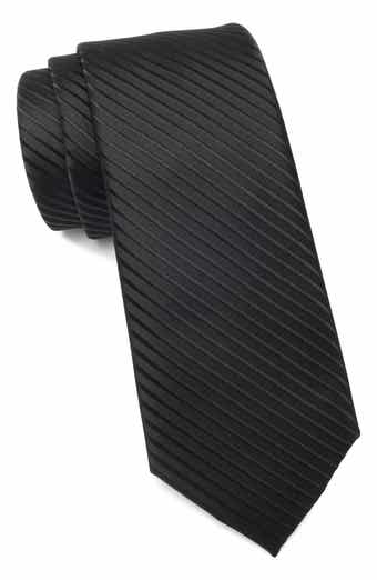 NORDSTROM RACK Newel Solid Textured Stripe Tie