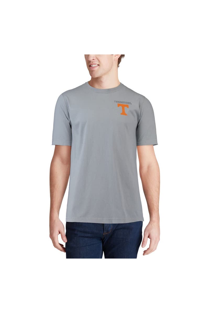 IMAGE ONE Men's Gray Tennessee Volunteers Comfort Colors Campus Scenery T-Shirt, Alternate, color, 