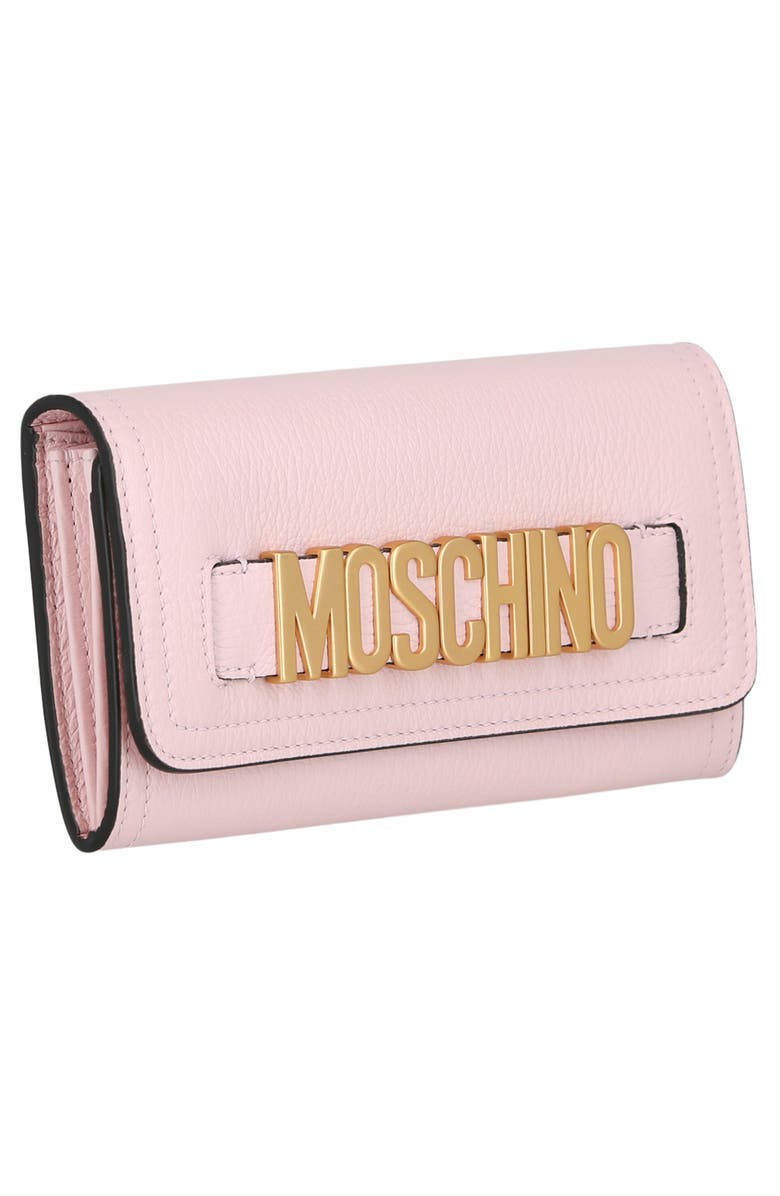 Moschino Logo Wallet, Alternate, color,