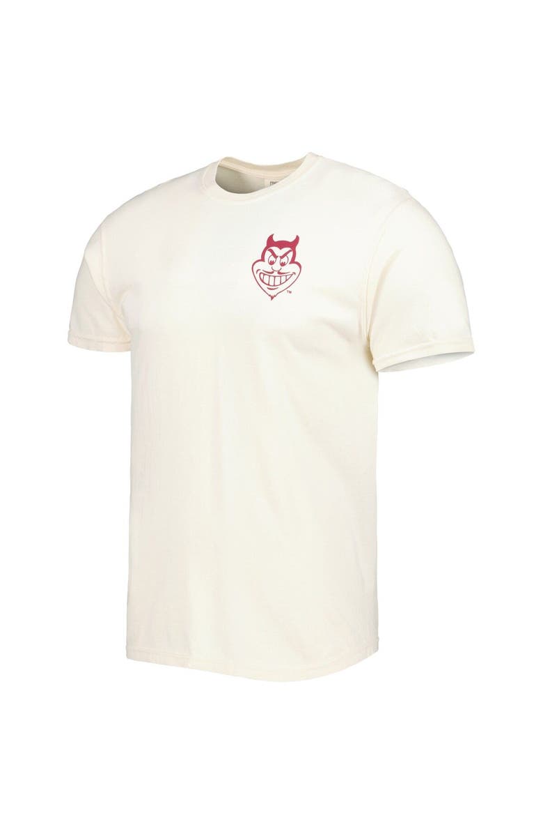 IMAGE ONE Men's Cream Arizona State Sun Devils Vault Vintage Comfort Color T-Shirt, Alternate, color, 