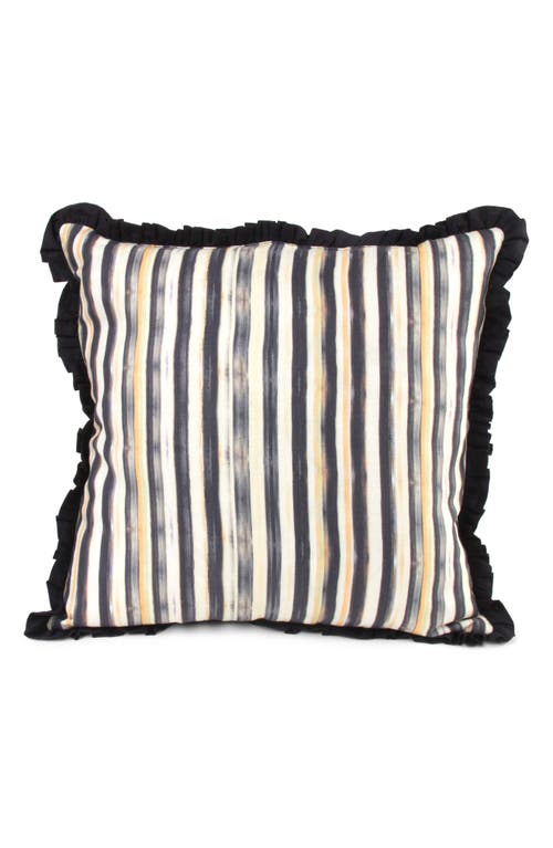 Mackenzie-childs Mackenzie Childs Courtly Check Ruffle Accent Pillow