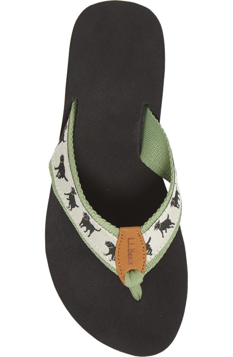 L.L.Bean Maine Isle II Flip Flop, Alternate, color,