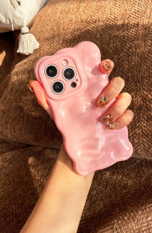 Auramma Bubbles Iphone 15 Pro Max Case In Baby Pink