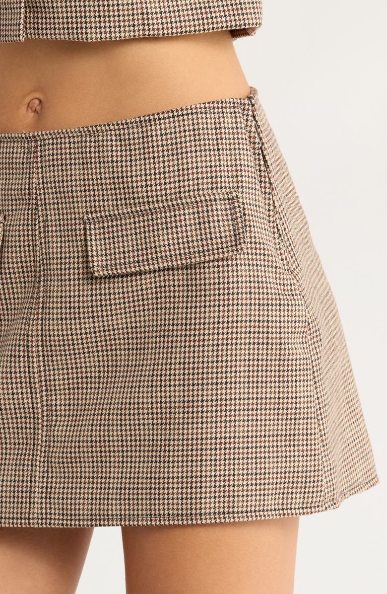 BLANKNYC Plaid Skirt, Alternate, color, Between The Lines