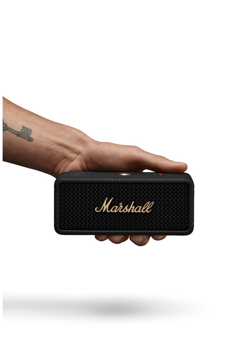 Emberton III Portable Bluetooth® Speaker, Alternate, color, BLACK/BRASS