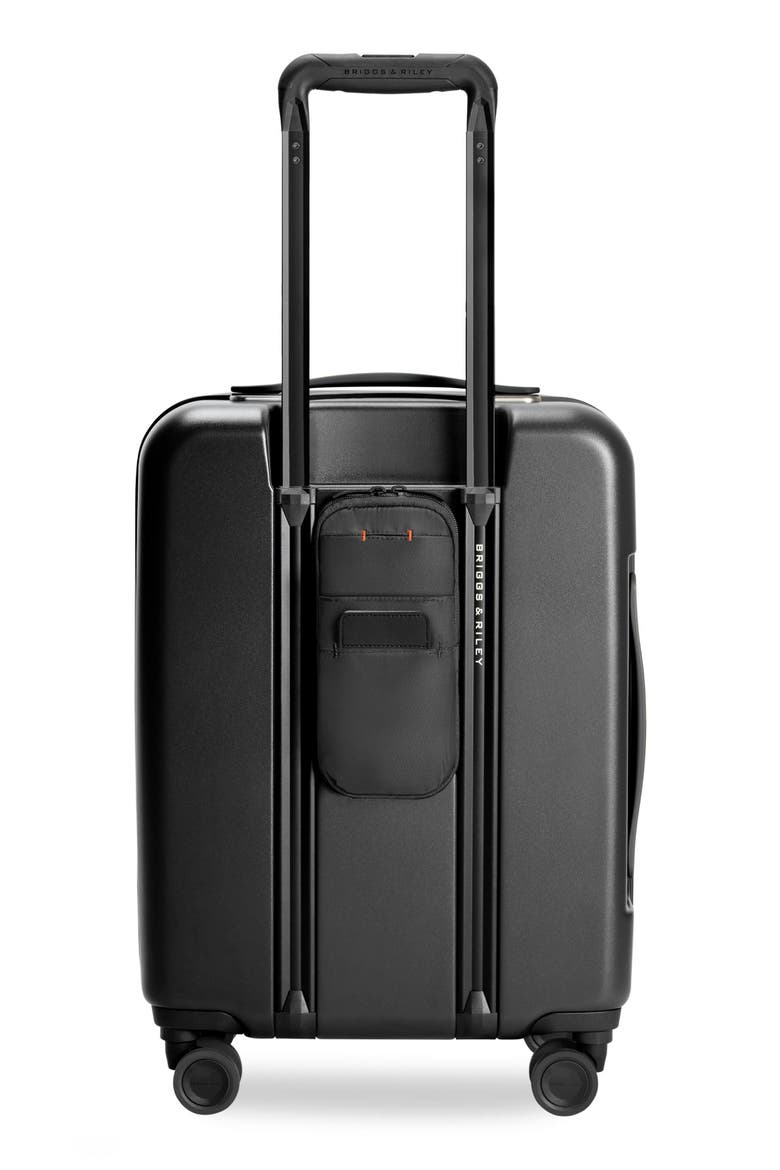 Sympatico Global 21-Inch Expandable Spinner Carry-On, Alternate, color, BLACK