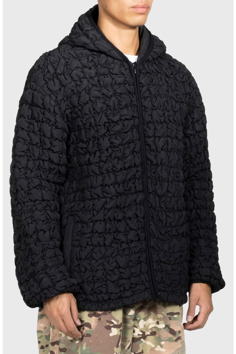 Tender Hooded Quilted Puffer Jacket, Alternate, color, BLACK