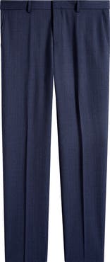 BOSS Genius Slim Fit Virgin Wool Dress Pants