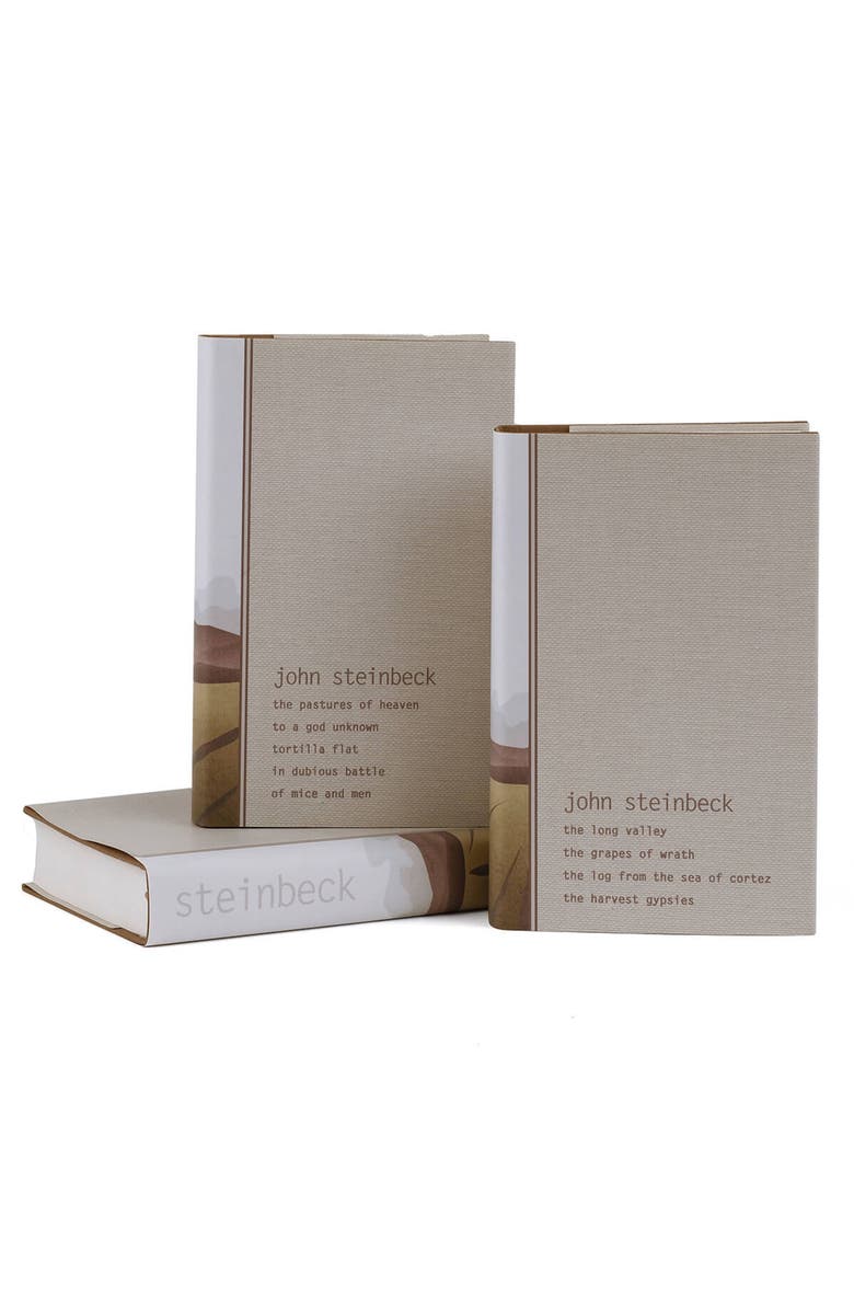 Juniper Books John Steinbeck California Field Book Set, Alternate, color, Warm Neutral
