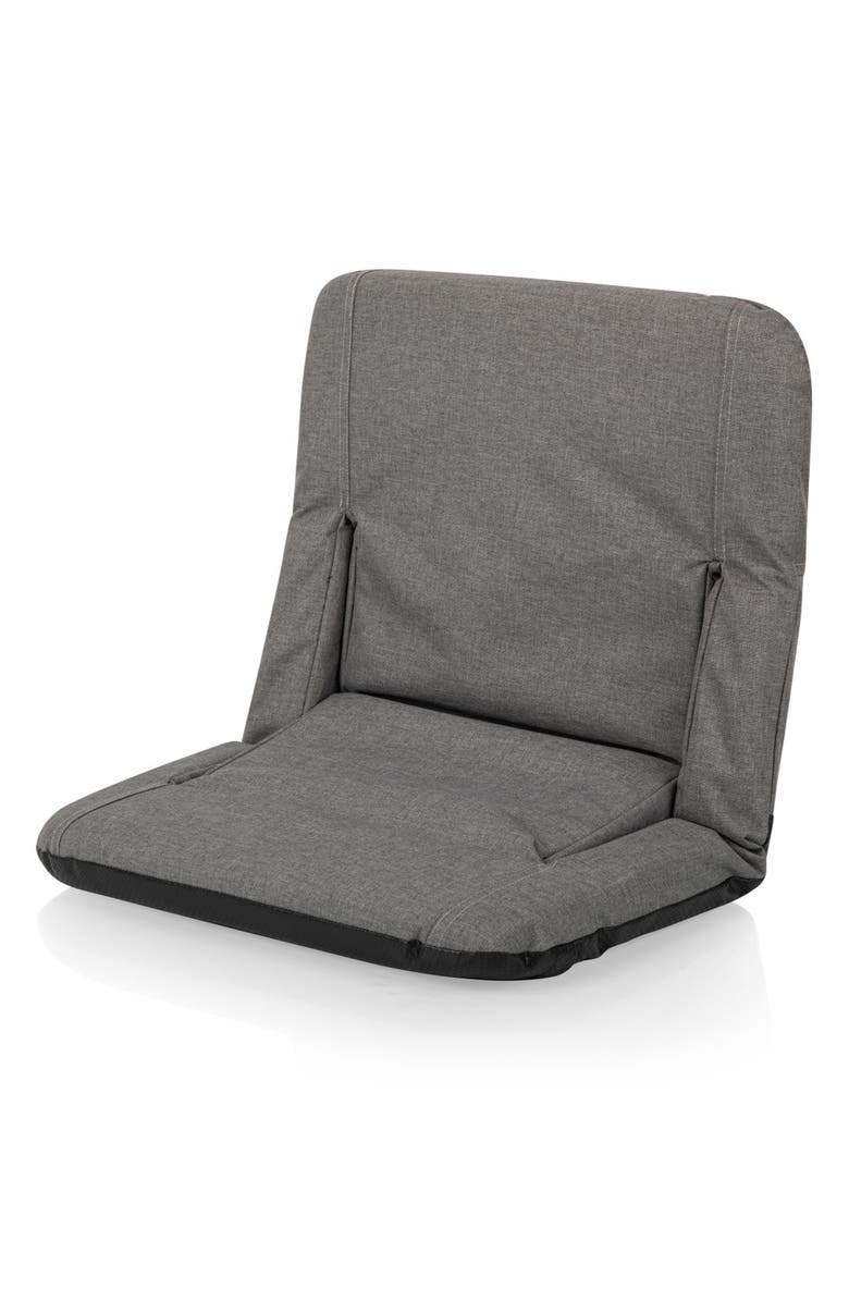 Picnic Time Ventura Portable Reclining Stadium Seat, Alternate, color, Heathered Gray