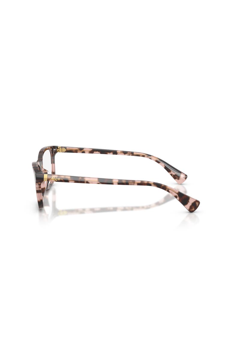 RALPH 53mm Rectangle optical glasses, Alternate, color, Tortoise