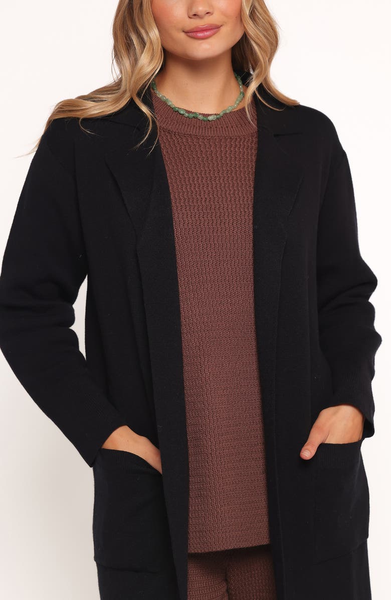 Petal & Pup Venda Coatigan, Alternate, color, Black