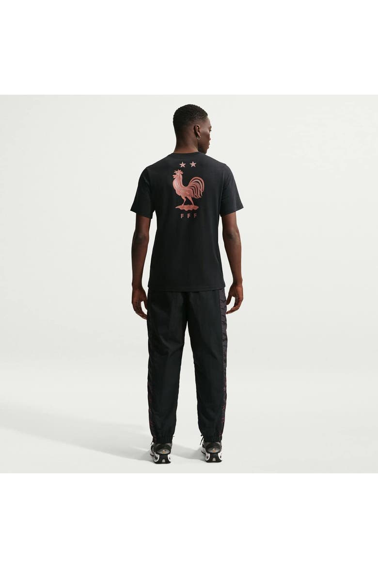 Men's Nike Black France National Team Wordmark T-Shirt, Alternate, color, Black