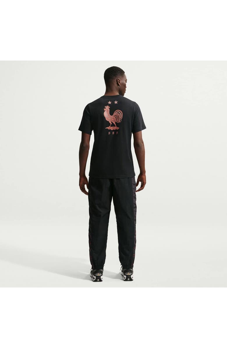 Nike Men's Nike Black France National Team Wordmark T-Shirt, Alternate, color, Black