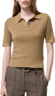 Burberry Wool Polo Shirt
