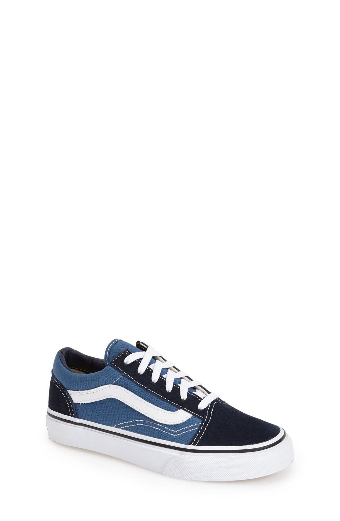 Old Skool Sneaker, Main, color, NAVY/ TRUE WHITE