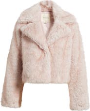 Thread & Supply Short Faux Fur Coat