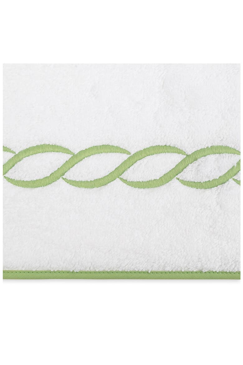 Classic Chain Bath Towel, Alternate, color, SPRING GREEN