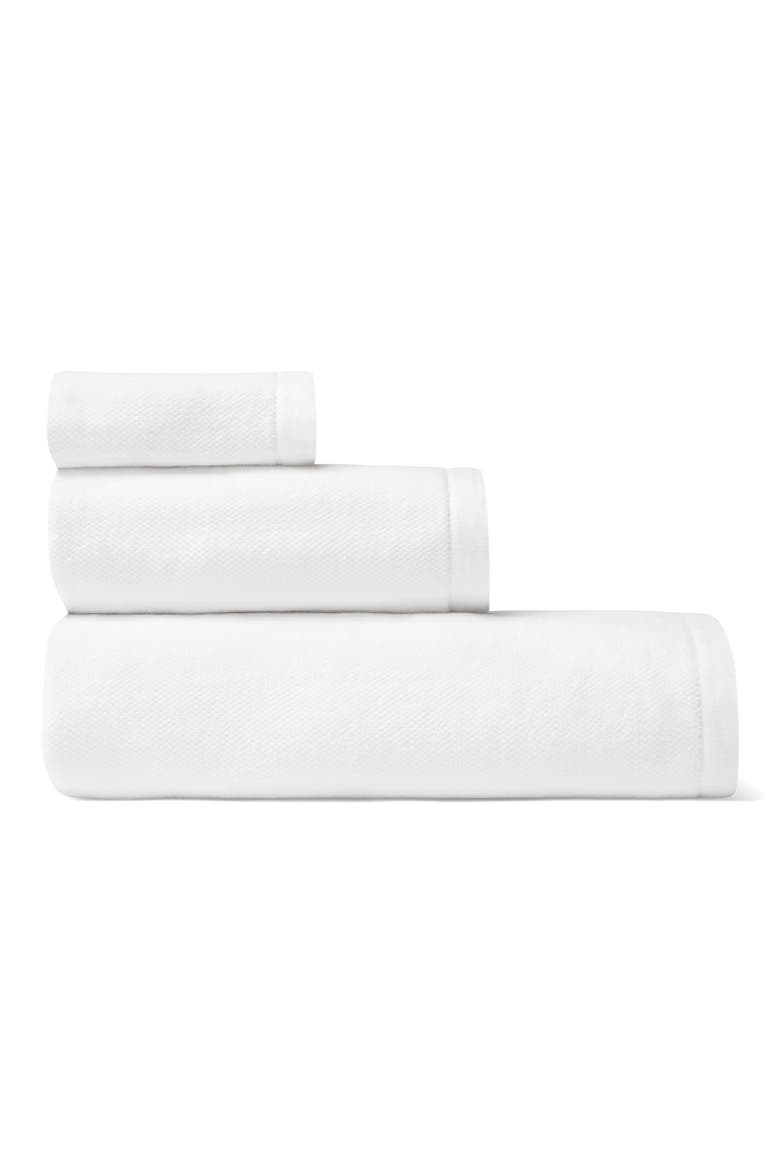 Canedo Nuovo Combed Cotton Bath Towel, Alternate, color, WHITE