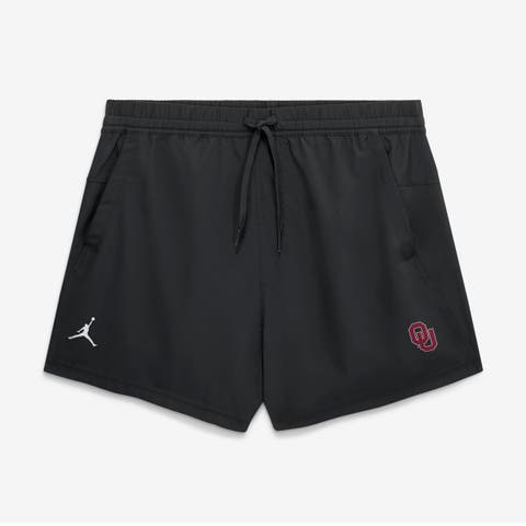 Men's Jordan Brand Black Oklahoma Sooners Primary Logo Form Dri-FIT Shorts