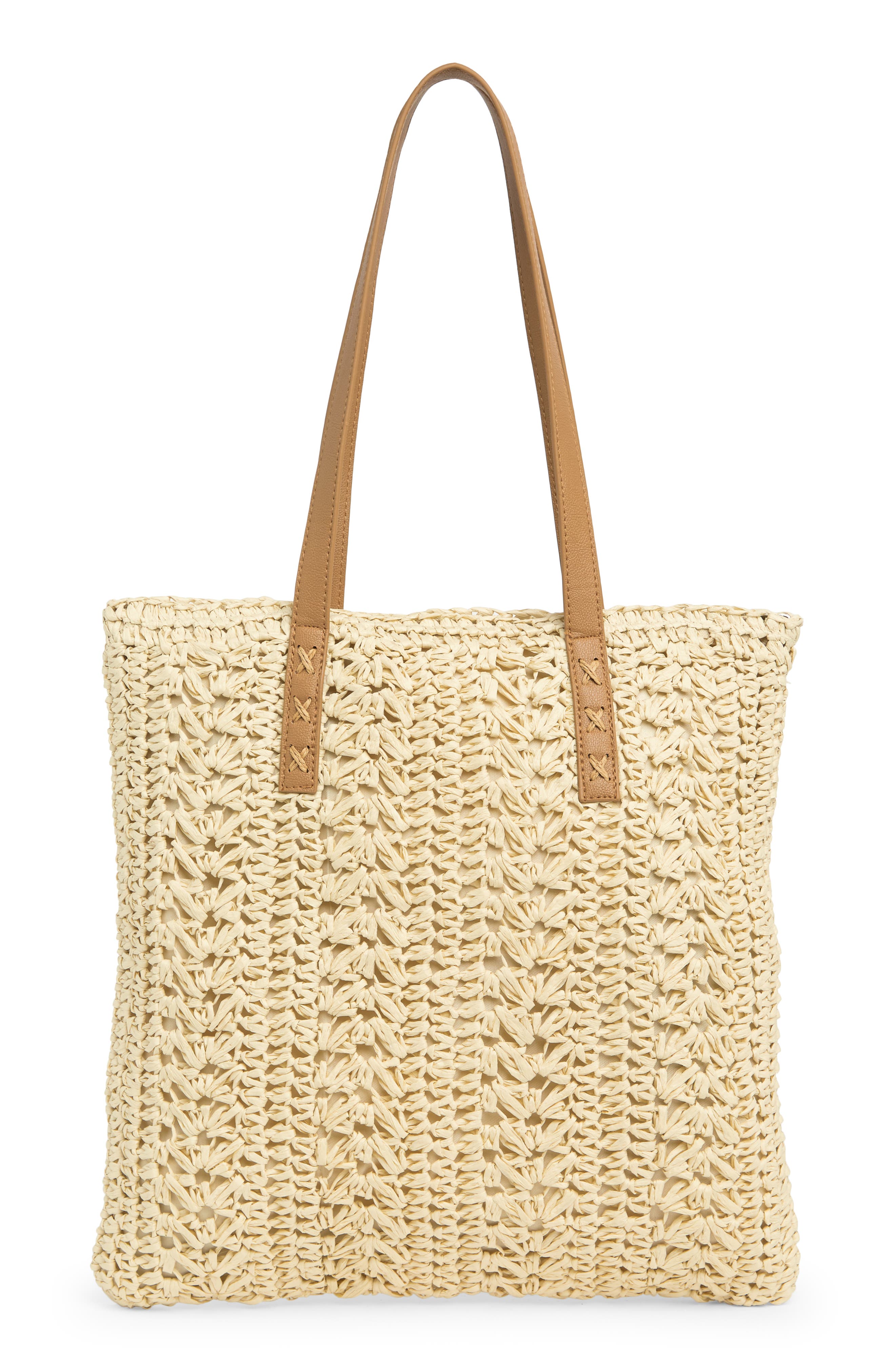 Lulla Collection by Bindya Straw Shoulder Bag | Nordstromrack