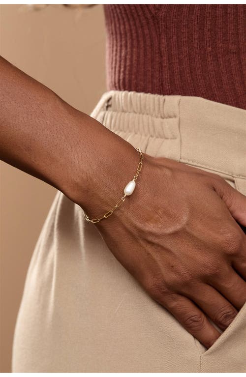 Set & Stones Jewellea Freshwater Pearl Bracelet In Multi
