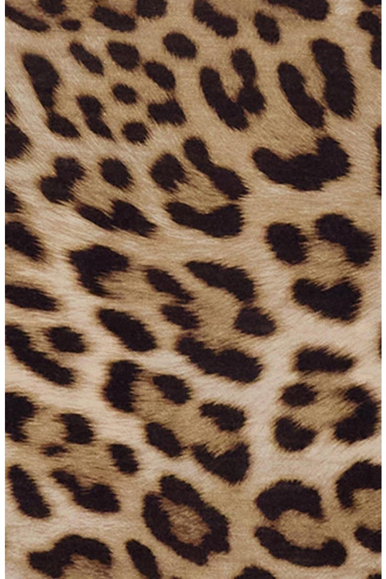 Leopard Womens Cap Sleeve Top, Alternate, color, LEOPARD BROWN