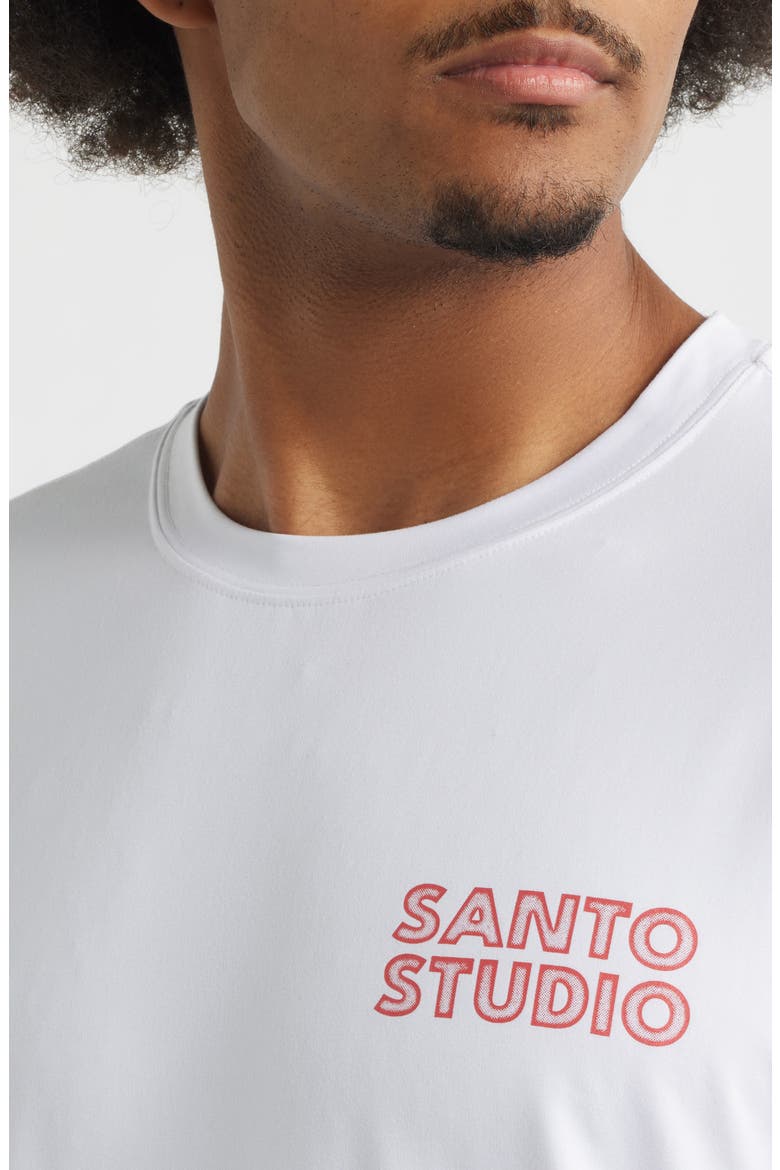 Hotel Graphic Tech T-shirt, Alternate, color, WHITE