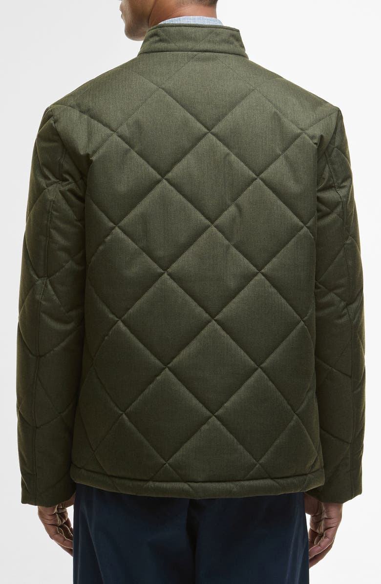 Barbour Quilted Harrington Jacket, Alternate, color, Olive
