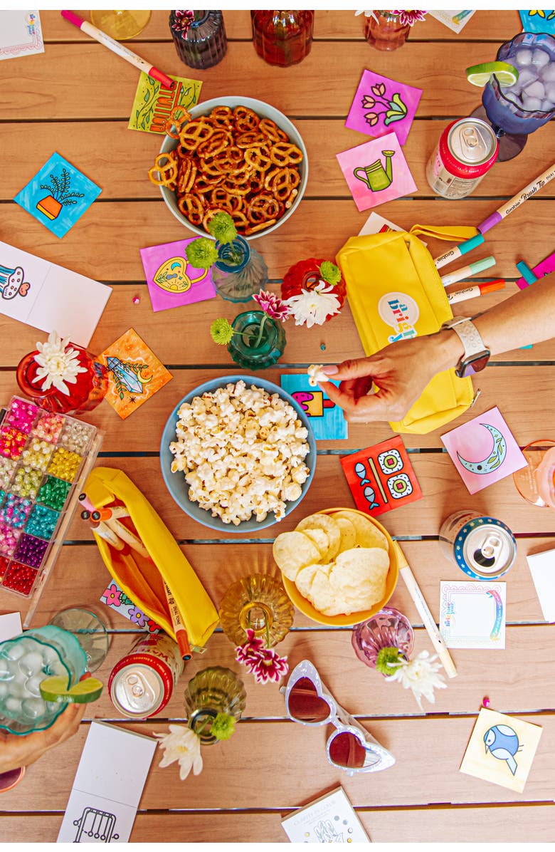 A Brighter Year Adult Coloring Kit with Keychain Clip, Alternate, color, Mindful Moments