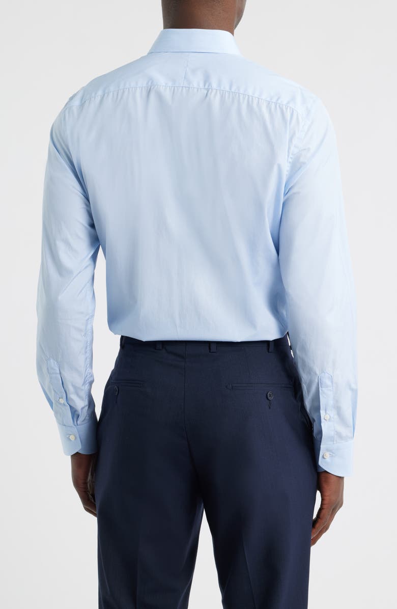 Canali Regular Fit Dress Shirt, Alternate, color, Light Blue