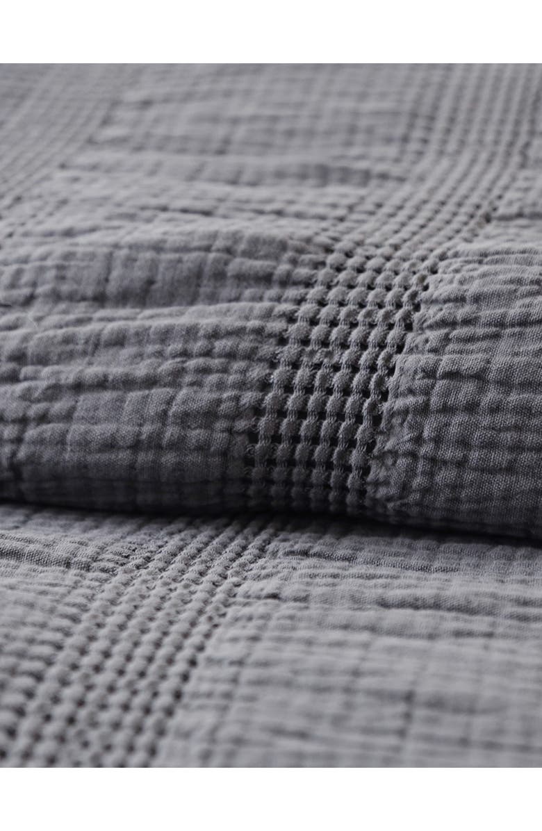 Pom Pom at Home Nantucket Euro Sham, Alternate, color, Midnight