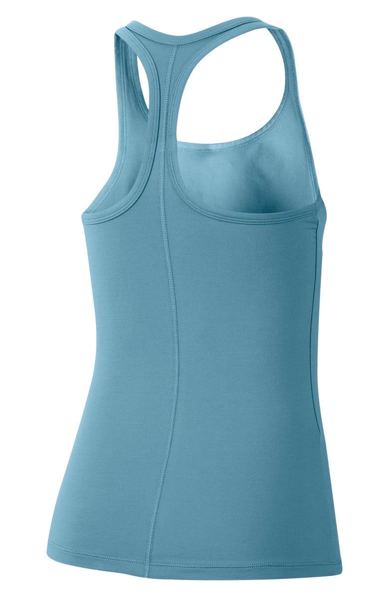 Nike Get Fit Dri-FIT Tank, Alternate, color, Cerulean/ White